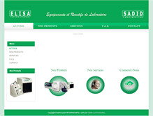 Tablet Screenshot of elisa-dz.com